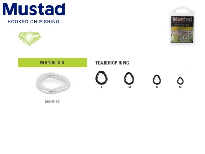 Mustad Tear drop ring