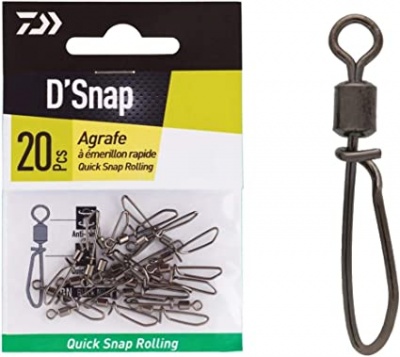 Destorcedores com agrafe rápido Daiwa