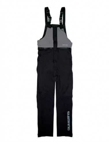 shm bib&brace non padde black L