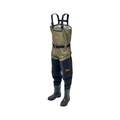 daiwa Waders transpiraveis híbridos com botas