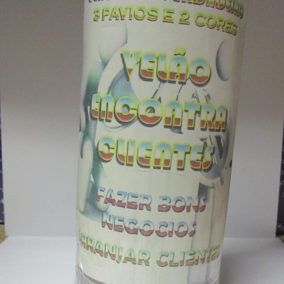 Vela 3 Pavios - Encontra Clientes