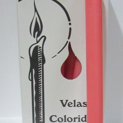 Velas 20x20 Rosa