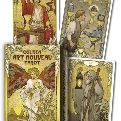 Golden Art Nouveau Tarot