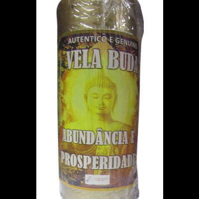 Vela 3 Pavios - Buda Dourado