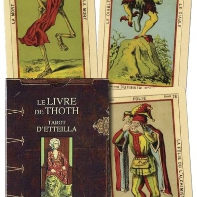 The Book of Thoth Tarot Etteilla Tarot