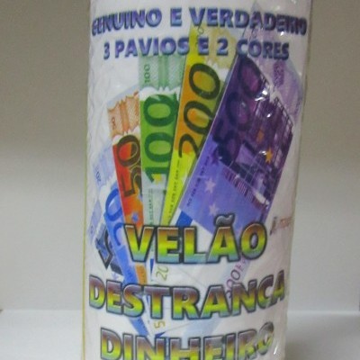 Vela 3 Pavios - Destranca Dinheiro
