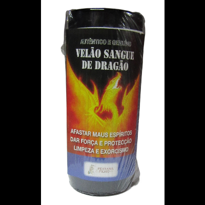 Vela 3 Pavios - Sangue de Dragão