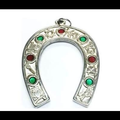 Ferradura da Sorte - prateada