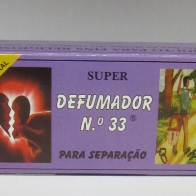 Defumador Nº33 - Separação