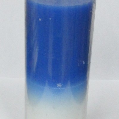 Vela de Copo - Azul e Branca