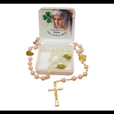 Terço Fátima Trevo da Sorte