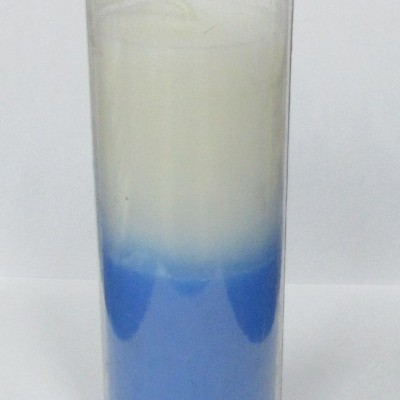 Vela de Copo - Branca e Azul