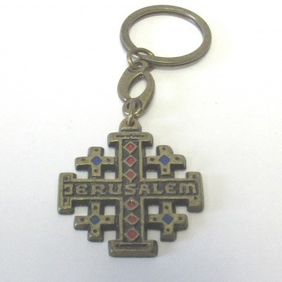 Porta-Chaves Cruz de Jerusalém