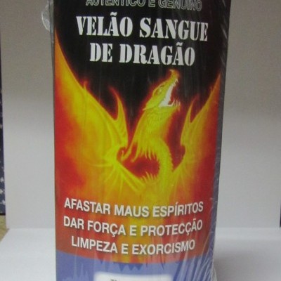 Vela 3 Pavios - Sangue de Dragão