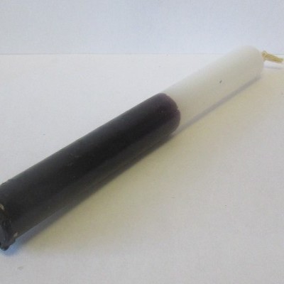 Vela Branca e Preta 15x15