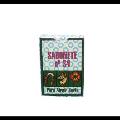 Sabonete Nº34 - Atrair Sorte
