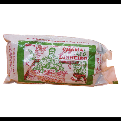 Incenso de Ervas - Chama Dinheiro