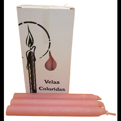 Velas 20x20 Rosa