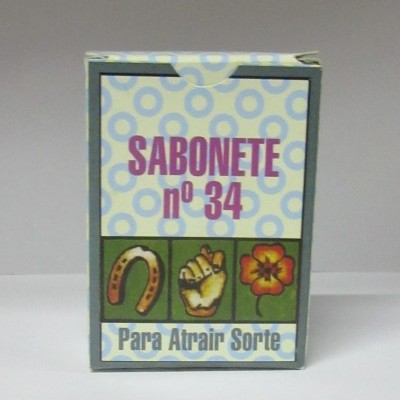 Sabonete Nº34 - Atrair Sorte