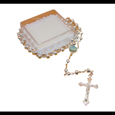 Terço Fátima Metal