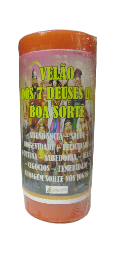 Vela 3 Pavios - 7 Deuses da Boa Sorte