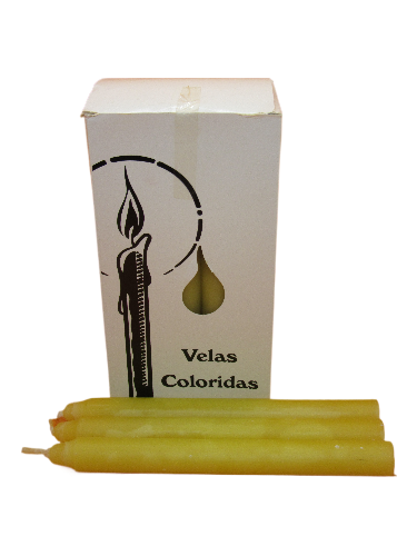 Velas 20x20 Amarela