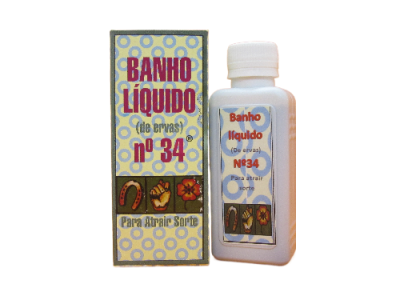 Banho Nº34 - Atrair Sorte