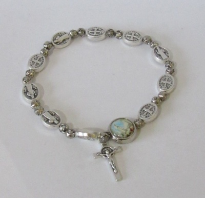 Pulseira São Bento - prateada