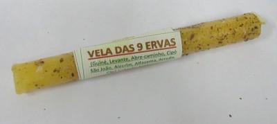 Vela de Ervas - 9 Ervas