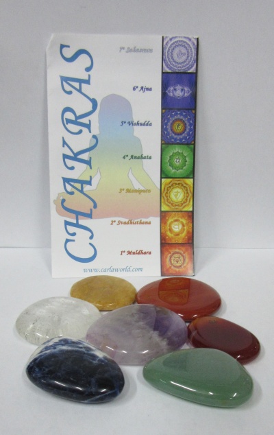 Pedras dos Chakras Grandes