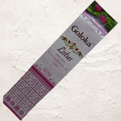 Incenso Goloka Lotus 15gr