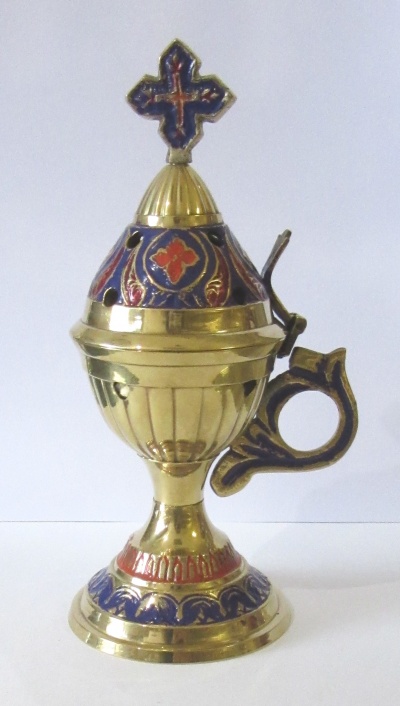 Turibulo de Mesa - cruz azul