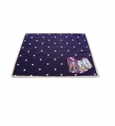 Pano para Tarot - Luas e Estrelas