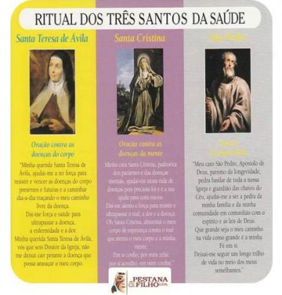Ritual 3 Santos da Saúde