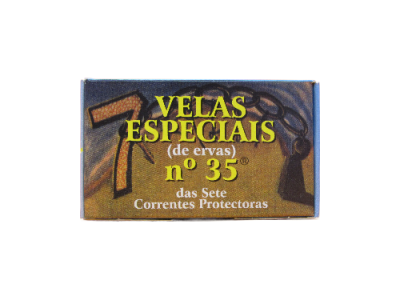 Velas Especiais Nº 35 - Sete Correntes Protetoras