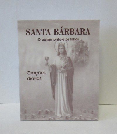 Livro de Orações - Santa Bárbara