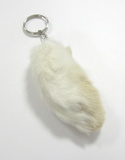 Pata de Coelho - porta chaves