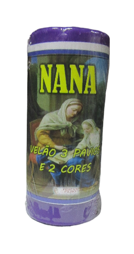 Vela 3 Pavios - Nana