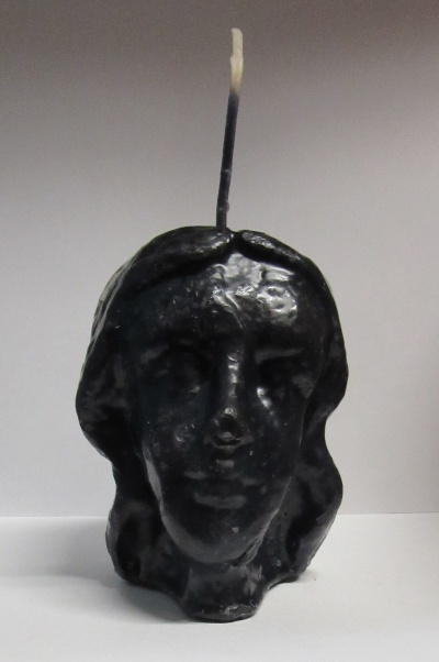 Vela Cabeça Mulher Preta