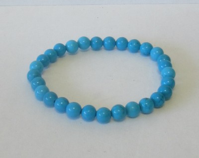 Pulseira Pedra Rolada - Turquesa