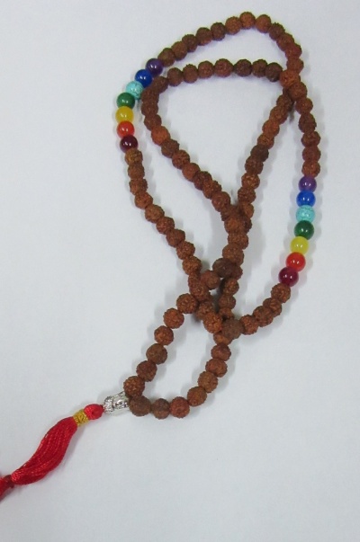 Japamal Rudraska 7 chakras