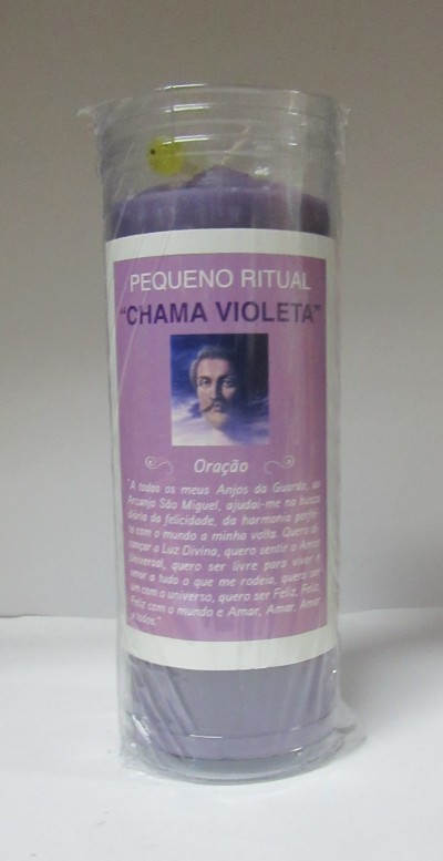 Vela Pequeno Ritual - Chama Violeta