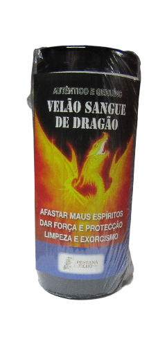 Vela 3 Pavios - Sangue de Dragão