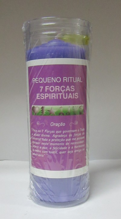 Vela Pequeno Ritual - 7 Forças Espirituais