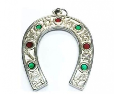 Ferradura da Sorte - prateada