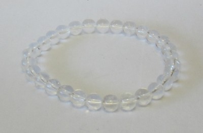 Pulseira Pedra Rolada - Cristal