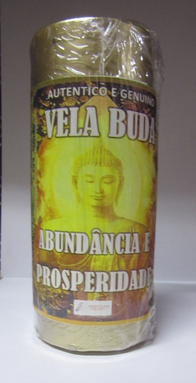 Vela 3 Pavios - Buda Dourado