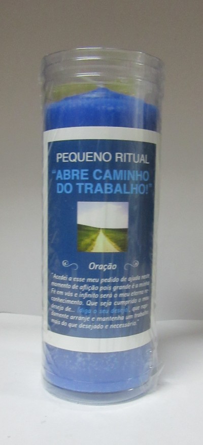 Vela Pequeno Ritual - Abre Caminho do Trabalho