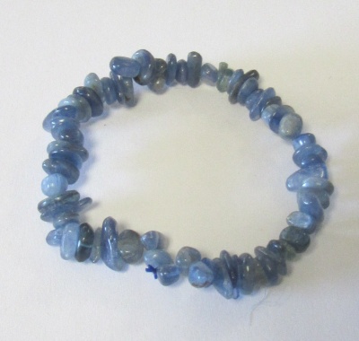 Pulseira Chip de Cianita Azul