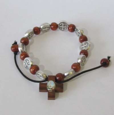 Pulseira de São Bento - madeira